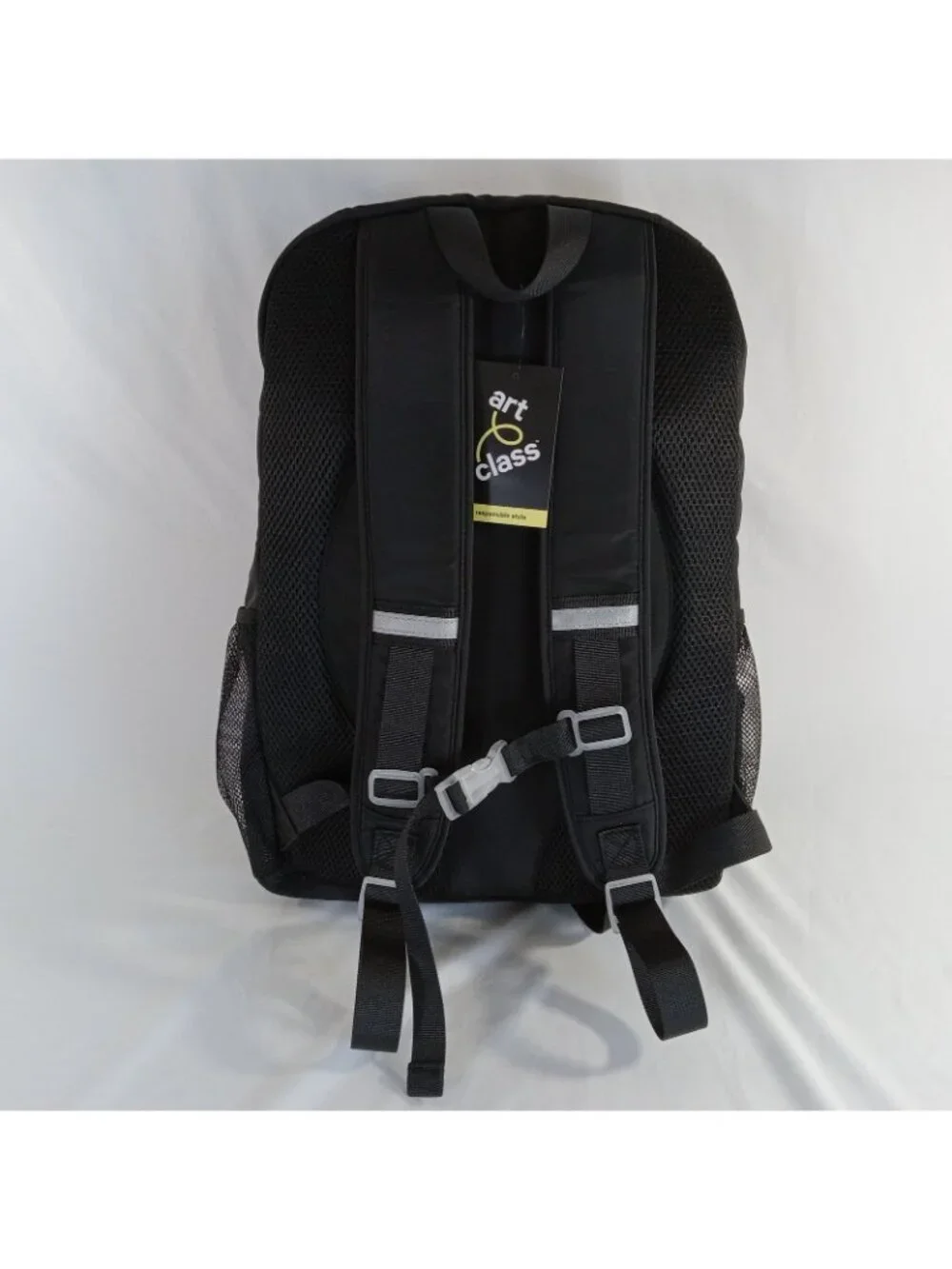 Art Class Black Backpack School Travel Bag Lightweight 18